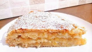 "ТРИ СКЛЯНКИ" самий яблучний пиріг за 5 хвилин+випічка