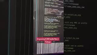 Organize thousands of foley samples with Python #musicproduction #python #pythonprogramming