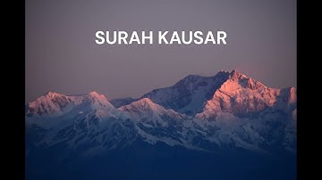 Surah Al-Kausar | سورة الكوثر | Surah Al-Kausar with Urdu translation | Mishary Rashid Alafasy