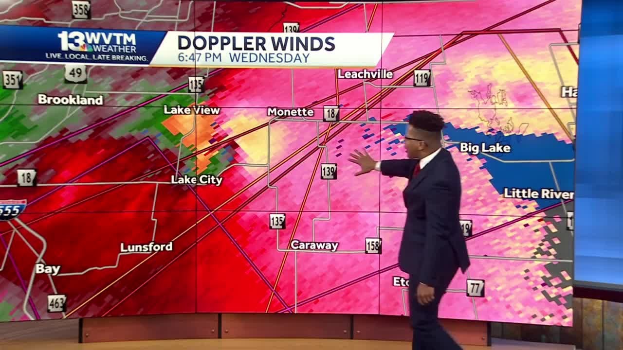 RARE Emergency Tornado Warning: Powerful storms sweep across Arkansas ...