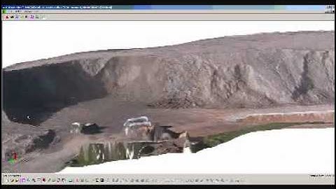 3D stockpile flown using Pilbrow Surveying