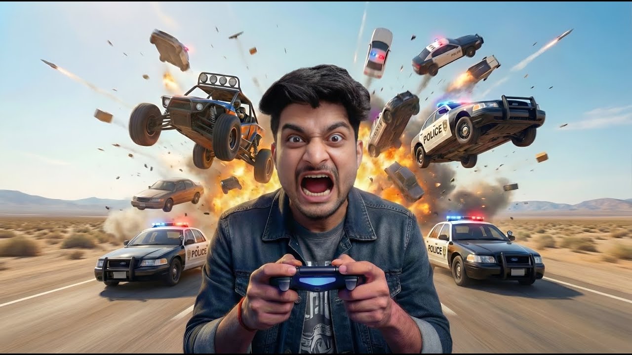 GTA 5 LIVE | Surviving a 5-Star Wanted Level Challenge 🚔🚨