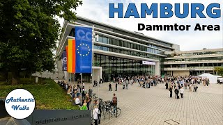 [4K] Walking Tour of Planten un Blomen and the Congress Center Area | Hamburg, Germany