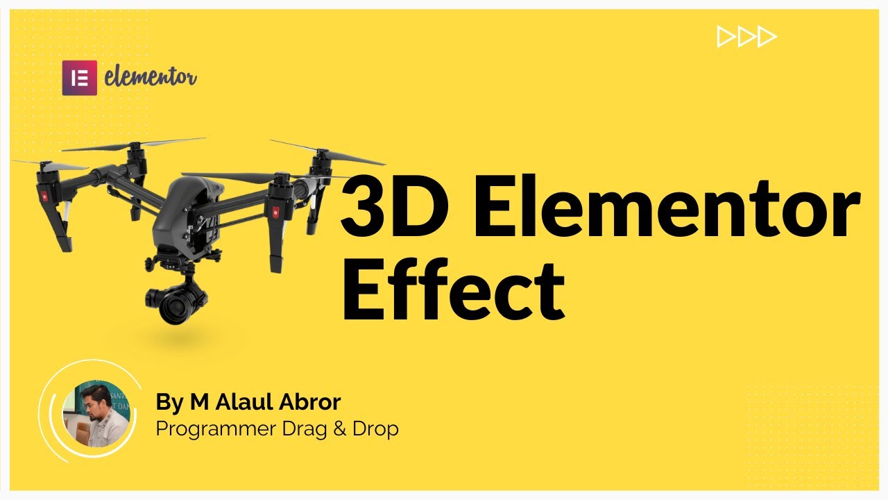 Cara Membuat 3D Effect dan Mouse Effect Di Elementor - Elementor 3D ...