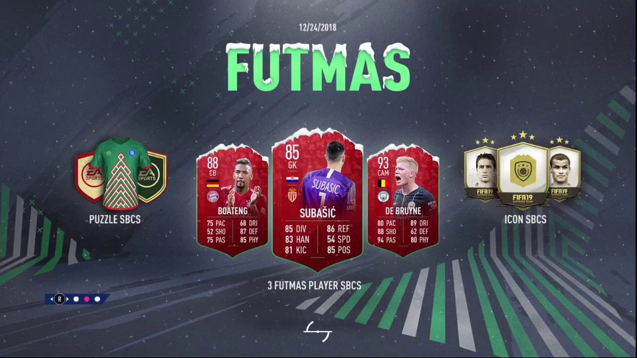 FUTMAS CHRISTMAS DAY SBC (CRAZY 93 KEVIN DE BRUYNE CARD)