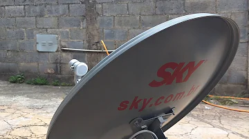 Como fazer pra fazer o sinal da Sky volta quando é cortada?