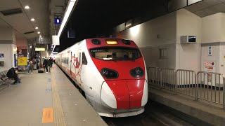 422次普悠瑪自強號終點新左營站2A月台抵達情形(TED2001+TED2002)