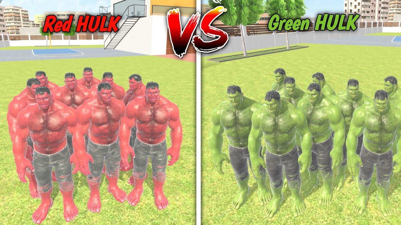 Red Hulk vs Green Hulk – The Ultimate Battle Begins 💥Indian Theft Auto 