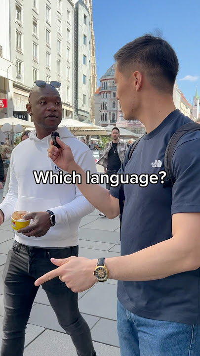 THIS MAN SPEAKS 8 LANGUAGES 🤯