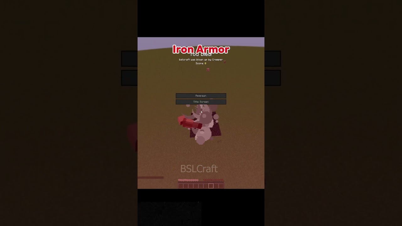 Minecraft Armor Test 