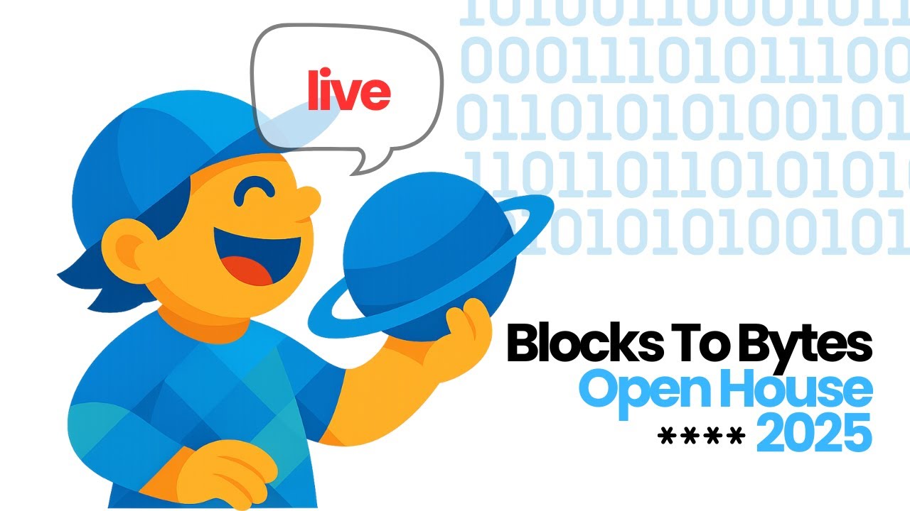 November 2025 Blocks To Bytes Open House Evening