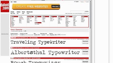 MemoryMixer Downloading Fonts