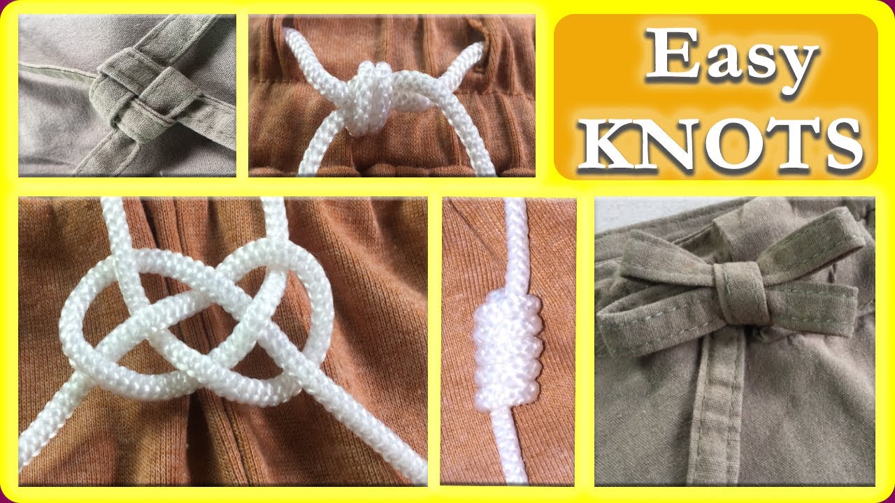 Hoodie Drawstring Knots Tutorial  Hoodie string, Shoe lace tying