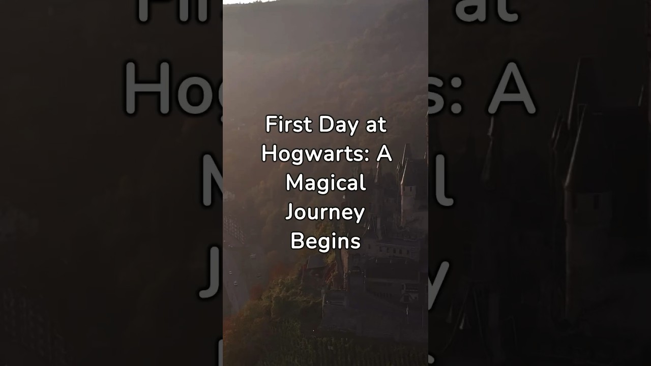 how-was-your-first-day-at-hogwarts-youtube