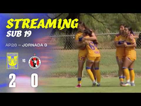 Tigres Femenil vs. Xolos Femenil | Sub 19 | Jornada 9 | Apertura 2026