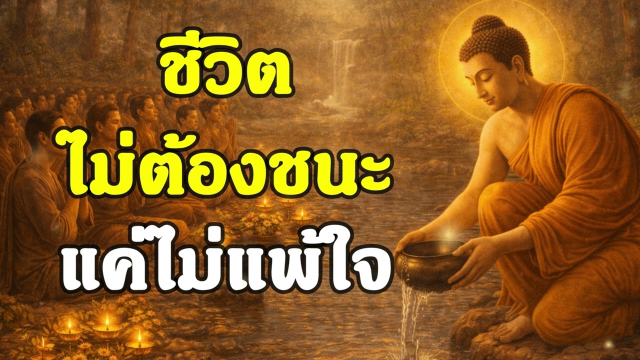 ชีวิตไม่ต้องชนะ แค่ไม่แพ้ใจ | ฟังธรรมพุทธ | Ep.19