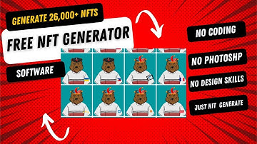 How Generate NFT Collection For Free 26,000+ / No Coding Needed / Free NFT Software Generator 2022