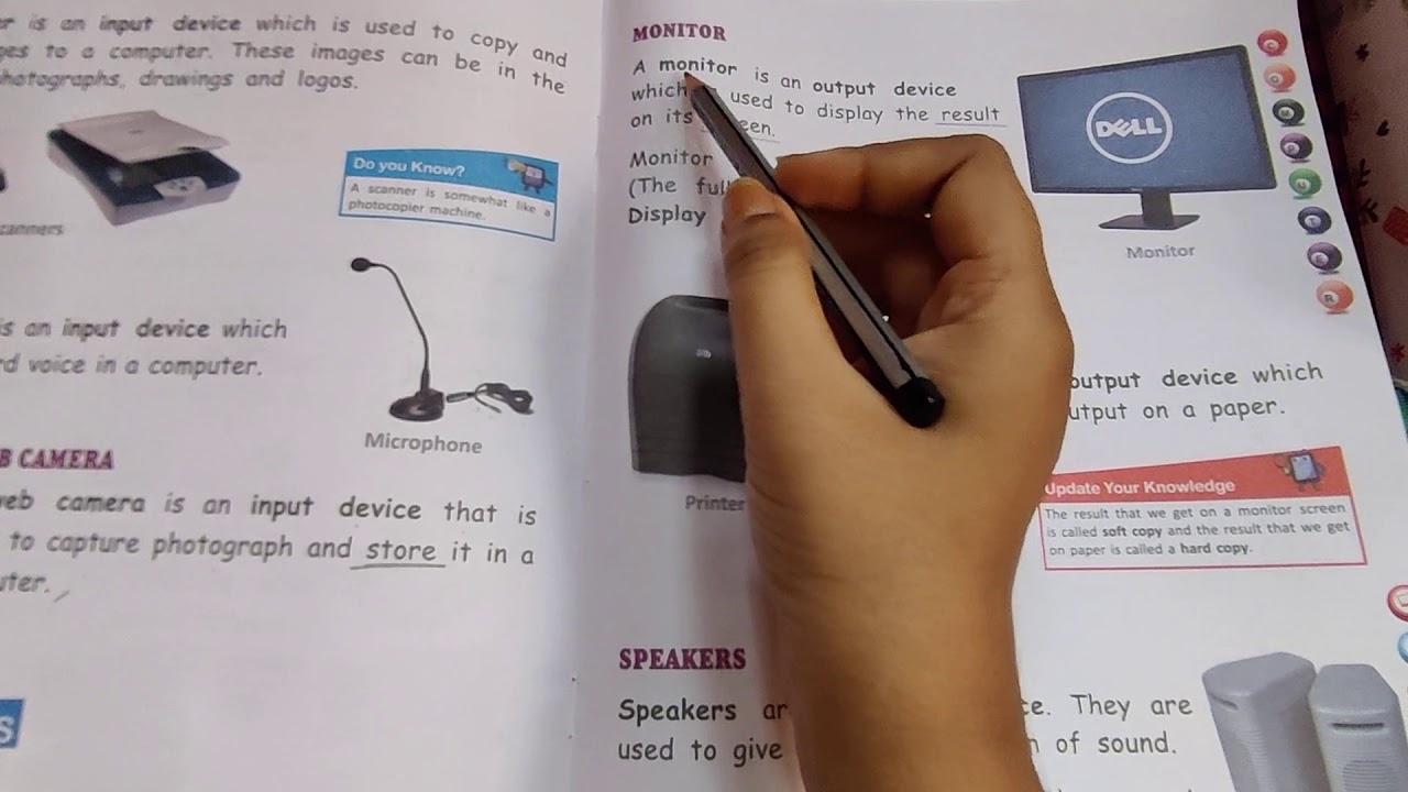 Computer Class 2 - Chapter 6: Input & Output device - YouTube