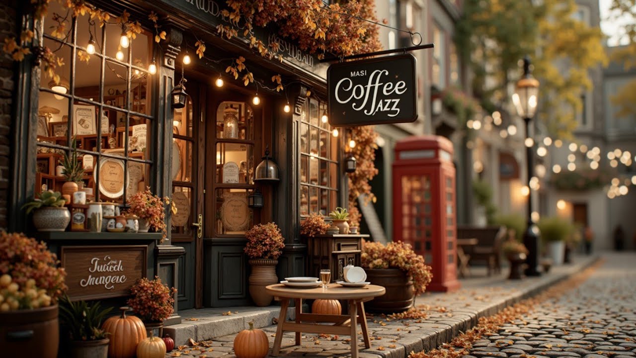 Уютные кафешные настроения для осенней учебы и релаксации