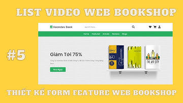 [FrontEnd] #5 Thiết Kế Form Featured Icons Web BookShop