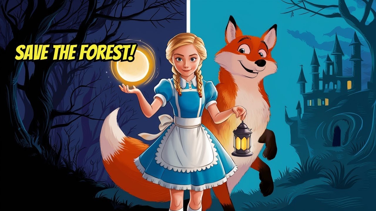 The Magical Forest Where Cute Animals Live ✨ | Fantasy Animation for Children