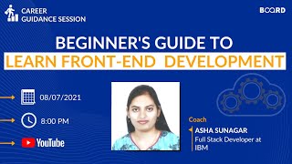 Beginner's guide to learn Front End Development