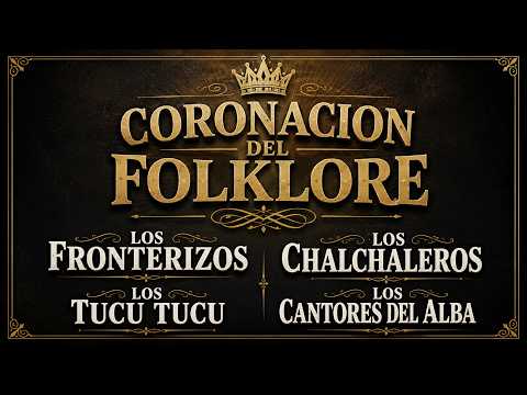 CORONACION DEL FOLKLORE LOS FRONTERIZOS LOS CHALCHALEROS LOS TUCU TUCU LOS CANTORES DEL ALBA