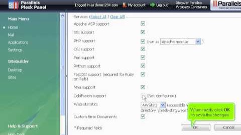 Plesk9 FrontPage Password