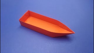 Origami Fishing Boat. How to make a paper Boat that sails. by Origami Paper Crafts 490 views 1 year ago 9 minutes, 14 seconds