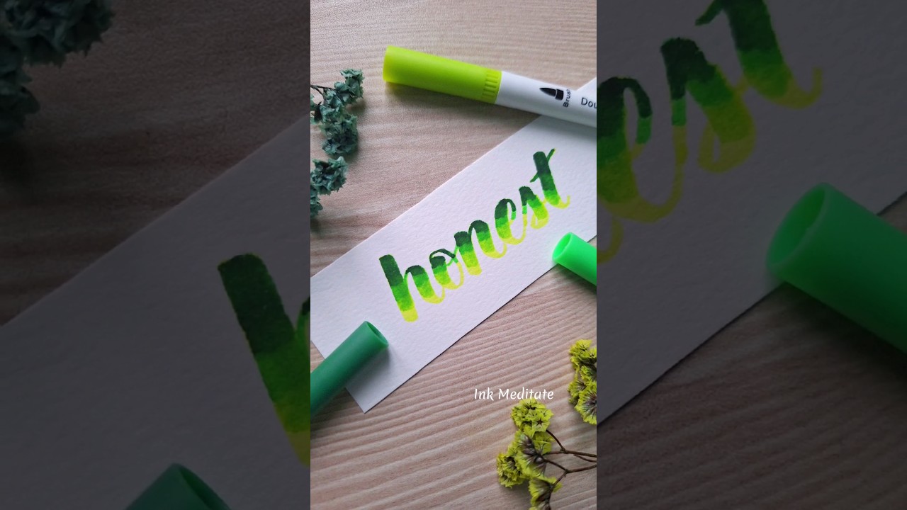 🤜🤛 Real recognizes real. Stay true to yourself. | Blending using my $0.15 brush pens