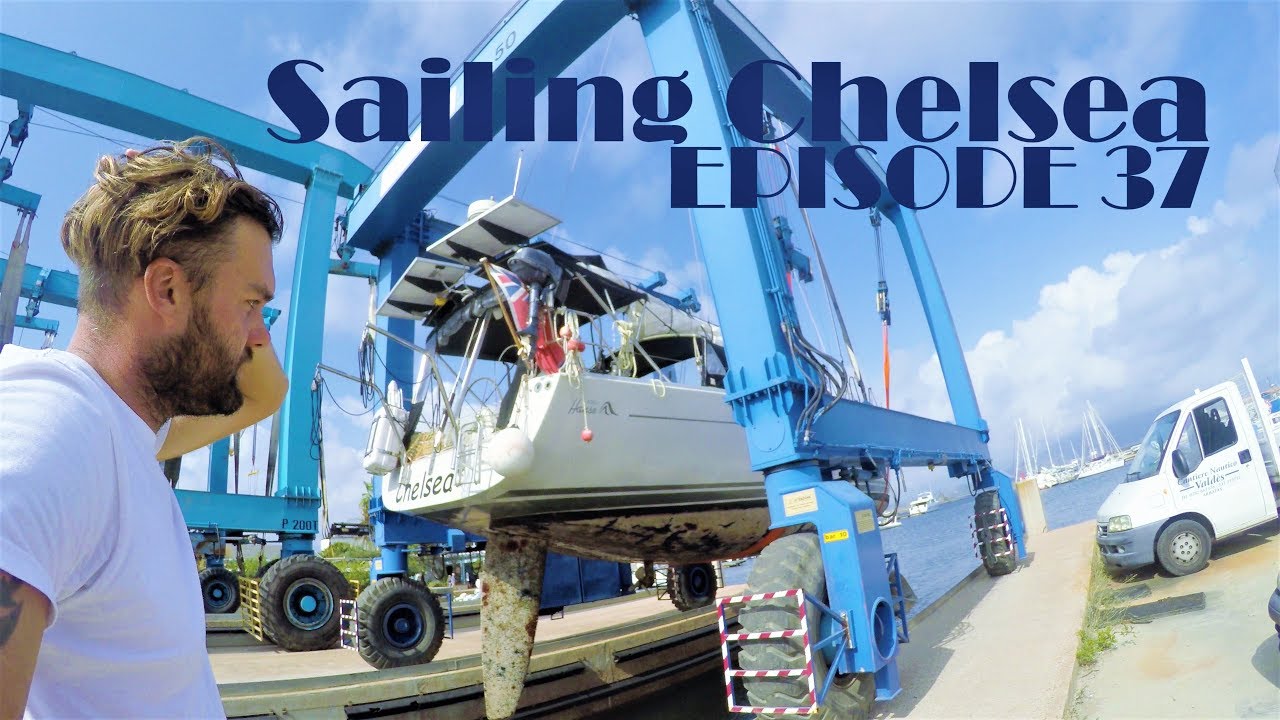 Ep 37 - Sailing Chelsea - How to Anti-foul a Boat : Part 1