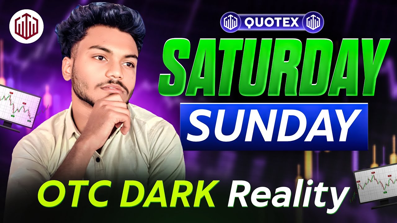 Quotex Trading Strategy 💖 | Binary Options Trading strategy | Quotex Otc Saturday Sunday market