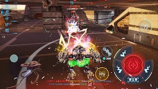 Tiny Ultimate Destrier isn’t afraid to mix it up on the Carrier | War Robots gameplay