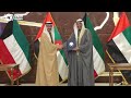 وزير الخارجية الكويتي يلتقي نائب رئيس مجلس الوزراء ووزير الخارجية الإماراتي