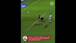 Renner e Erick fazem torcida recordar grandes duplas históricas do futebol brasileiro
