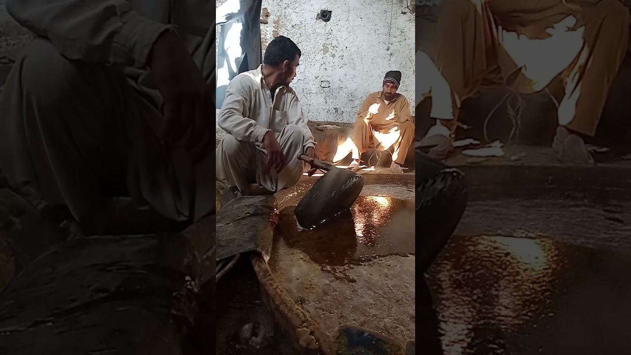 pure organic gurr making in kpk Pakistan - YouTube