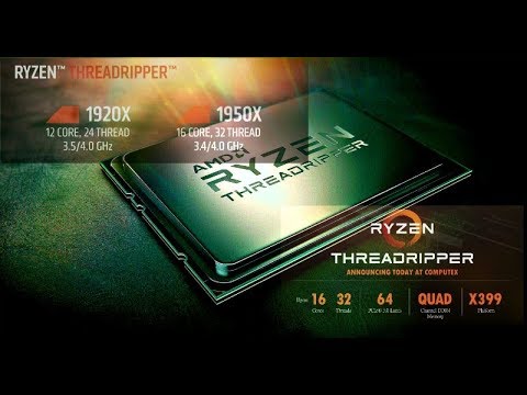 AMD Threadripper  ❤ ახალი მძლავრი მონსტრი❤