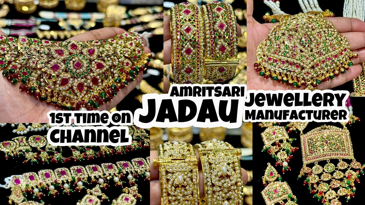Exclusive Access To Amritsar Biggest Jadau Jewellery Factory | Luxury Bridal Jadau Jewelry Wholesale
