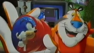 1993 Frosties Sonic Spinner Yoyos Advert