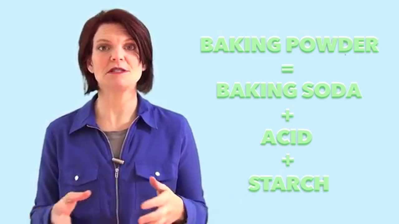 Baking Powder vs. Baking Soda - YouTube