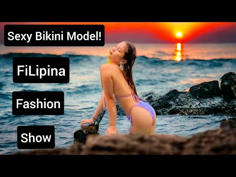 Sexy Bikini Model: Gorgeous Filipina Fashion Show! Today with baby mae