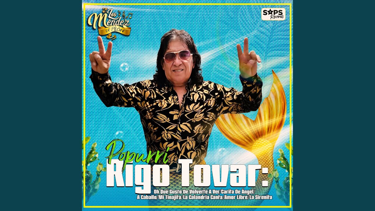 Popurrí Rigo Tovar: Oh Qué Gusto de Volverte a Ver/Carita de Ángel/A Caballo/Mi Tinajita/La...