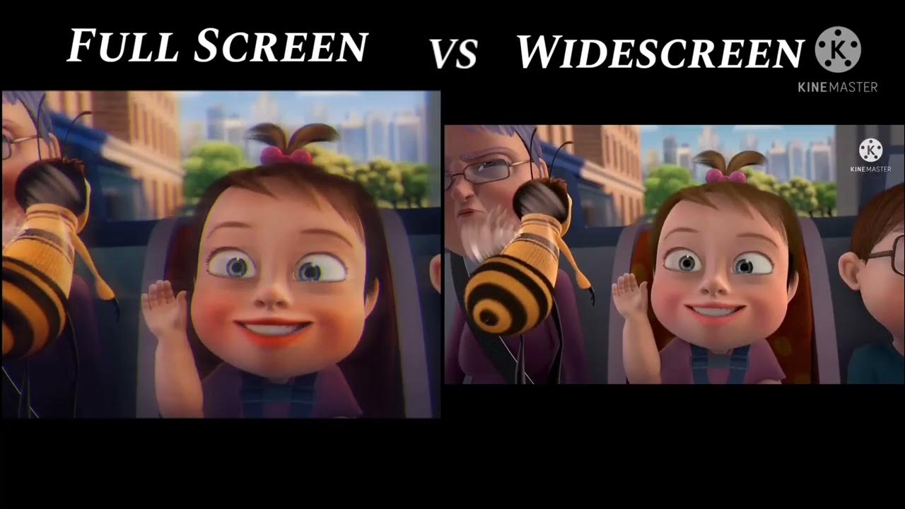 Bee Movie 2008/2007 Life is a Magic Thing Full Screen VS Widescreen
