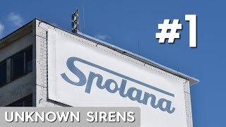 Siren Test | Spolana Company Sirens - Chemical plant Spolana | 01.05.2024 | (AMBIENCE)