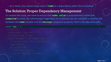 Understanding Why Your computed Property Isn