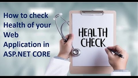 How do you implement Health Checks in ASP.NET Core