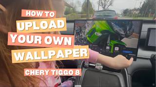 How to add a personalised wallpaper to the Chery Tiggo 8 screenshot 4