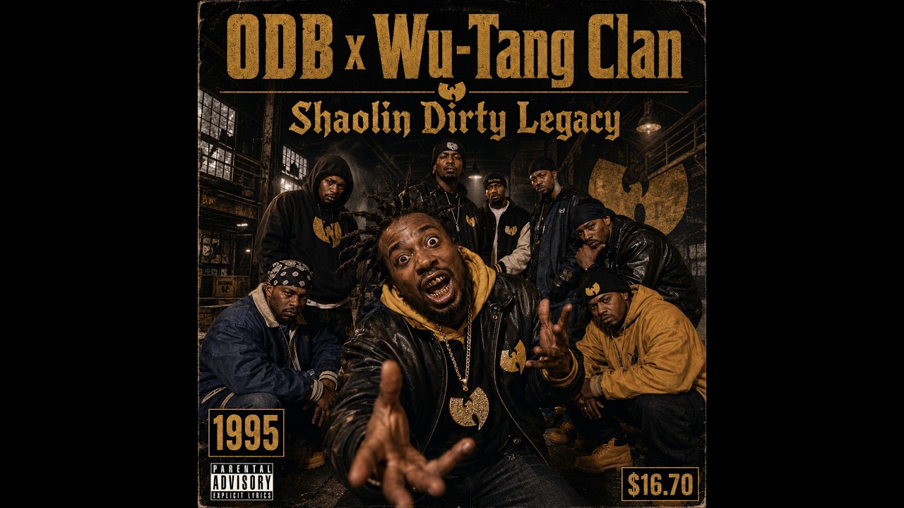 Ol' Dirty Bastard × Wu-Tang Clan - 90s Hardcore Hip-Hop Classics