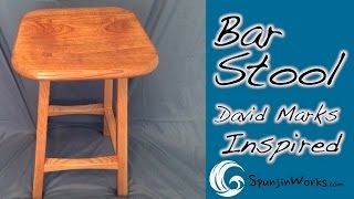 In this episode I show how I made a sculpted bar stool inspired by David Marks from Season 1 of WoodWorks. I used the ArborTech 