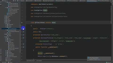 Codeigniter version 4,Shopping -Cart tạo website bán hàng phần 18, MODELING  Features Table